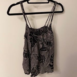 Volcom Women’s Black and White Tank